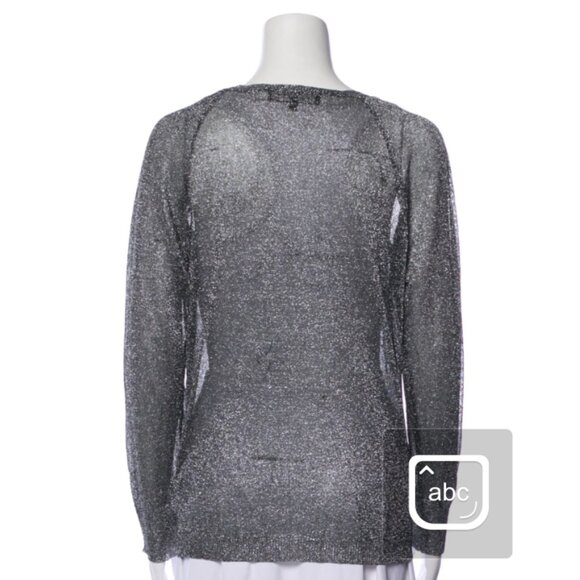 Isabel Marant Etoile Top Metallic & Silver sweatshirt for women Small - Picture 4 of 4